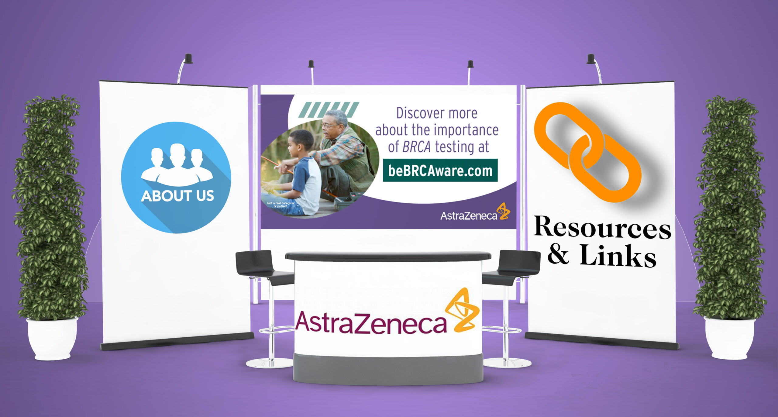 AstraZeneca Booth